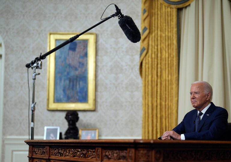 Biden says politics must never be 'a literal battlefield' or 'killing field' in post-Trump shooting address
