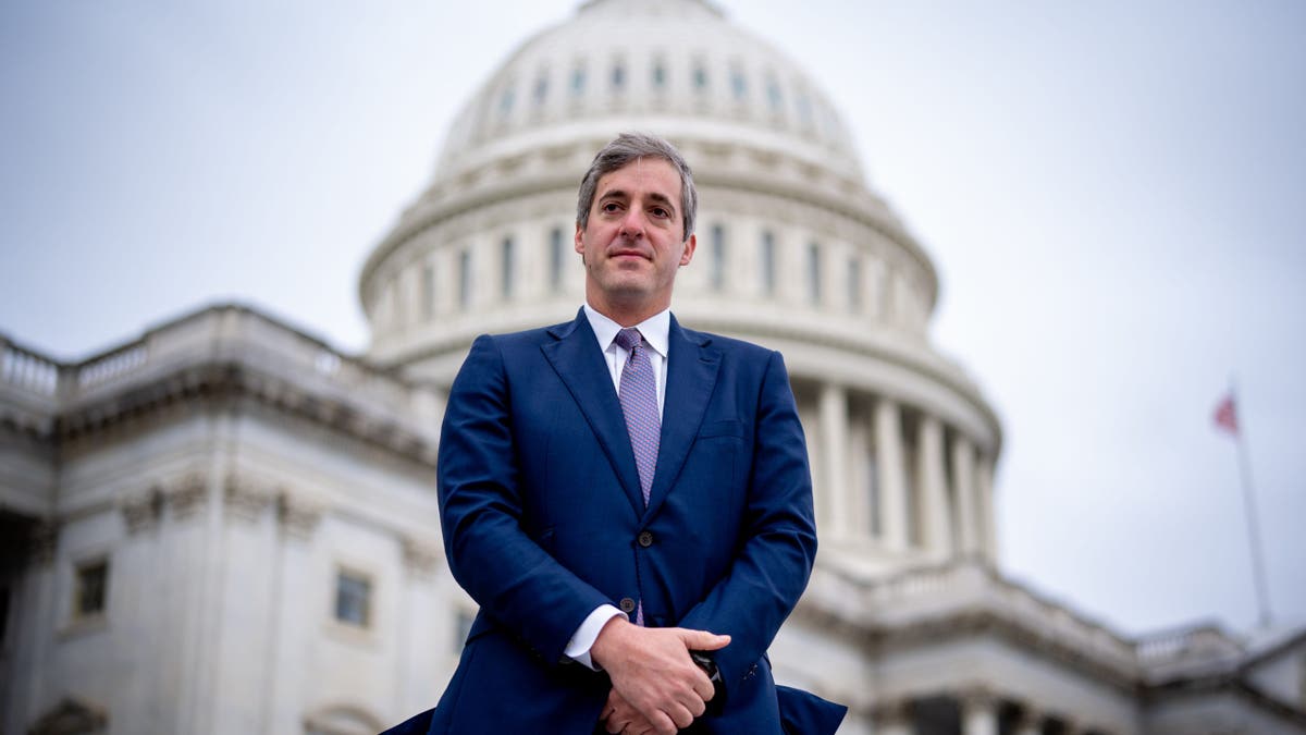 Knott poses in front of the Capitol