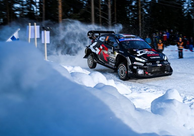 Evans holds off Katsuta for narrow WRC Rally Sweden victory