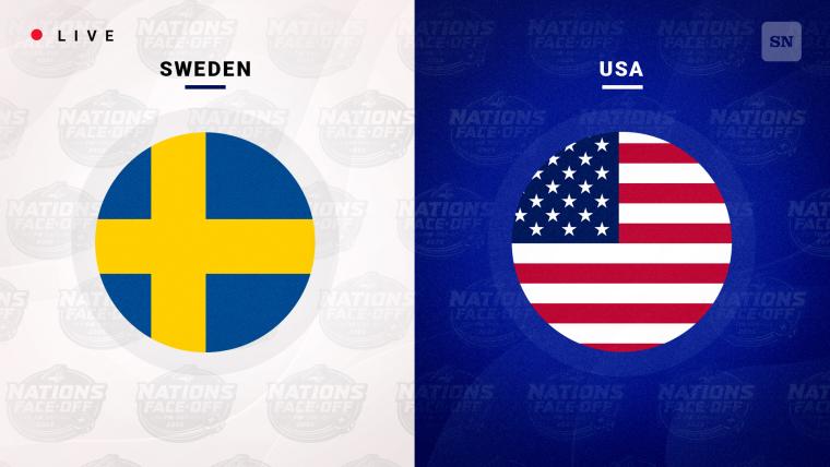 USA vs. Sweden live score, updates, highlights from 4 Nations Face-Off game