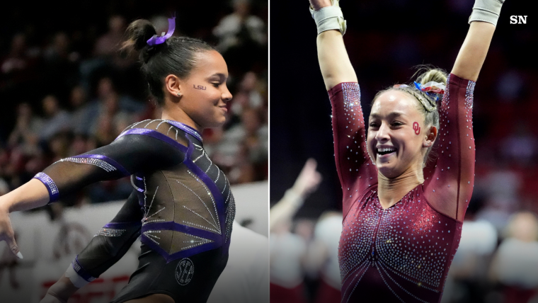 Where to watch LSU vs. Oklahoma gymnastics live stream, TV channel, start time for No. 1 vs. No. 2 college meet