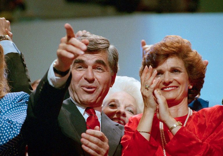 Kitty Dukakis, wife of former Massachusetts governor and presidential hopeful Michael Dukakis, dead at 88