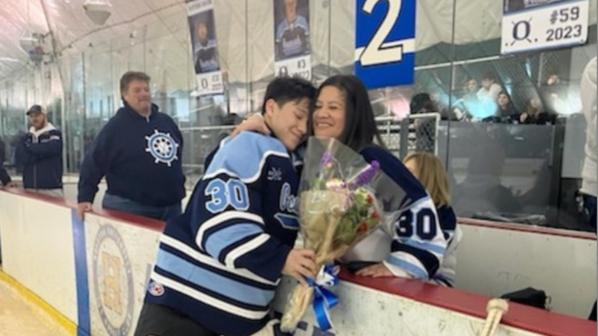 Raziel Green with son