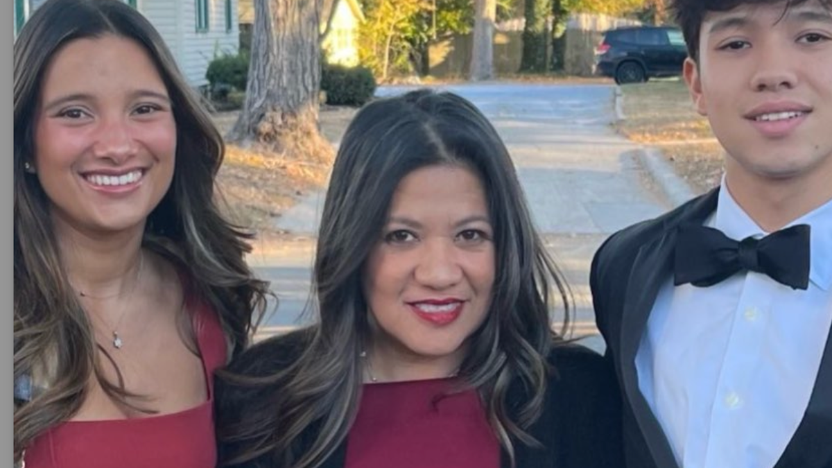 Raziel Green with kids