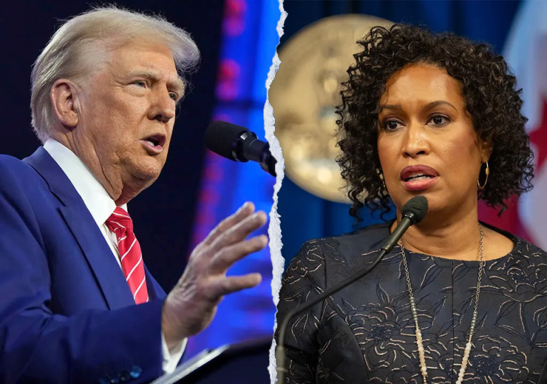 Trump says DC Mayor Bowser 'must clean up' homeless encampments in the capital