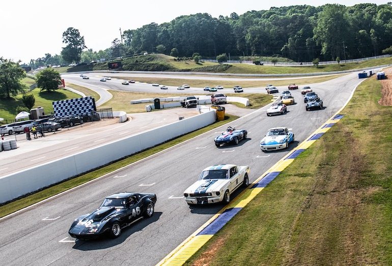 47th HSR The Mitty heads into Michelin Raceway Road Atlanta