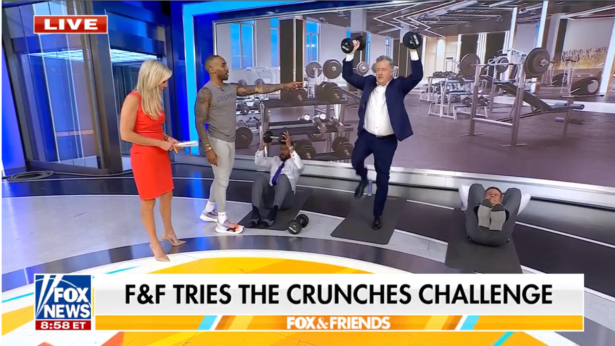 "FOX & Friends" fitness challenge