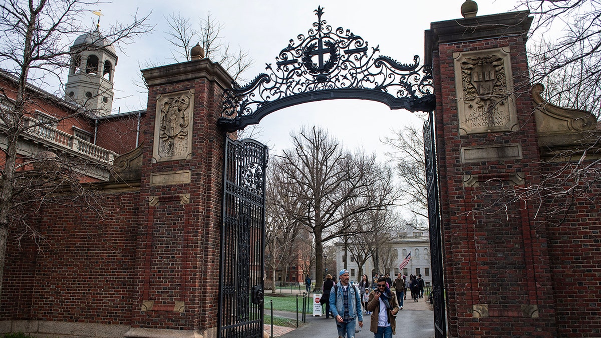 Harvard Yard on the campus of Harvard University