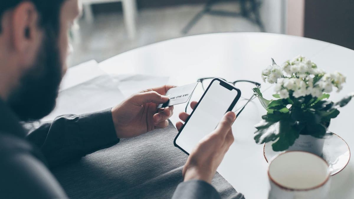 guy with credit card