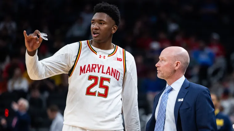 Maryland's Derik Queen delivers sharp response to seeing Kevin Willard in Villanova gear