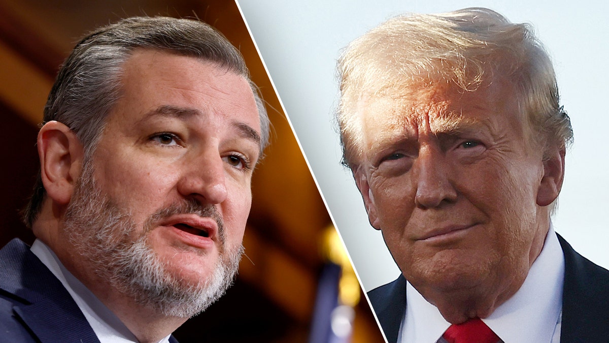 Ted Cruz, Donald Trump split