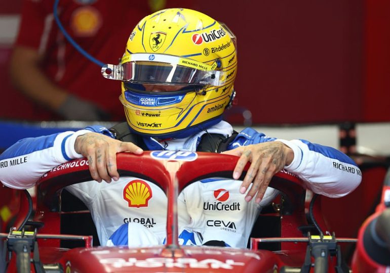 Hamilton shows fight, but his Ferrari doesn't pack a punch