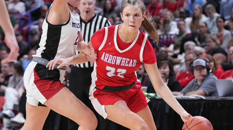 Natalie Kussow Arrowhead basketball Natalie Kussow Arrowhead basketball