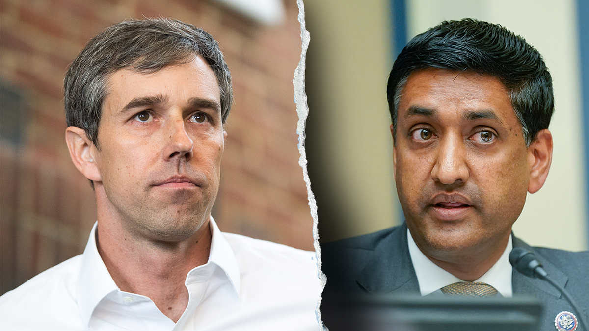 Former presidential candidate Beto O'Rourke (left) and potential 2028 presidential candidate Rep. Ro Khanna said President Joe Biden should not have run for re-election in 2024.