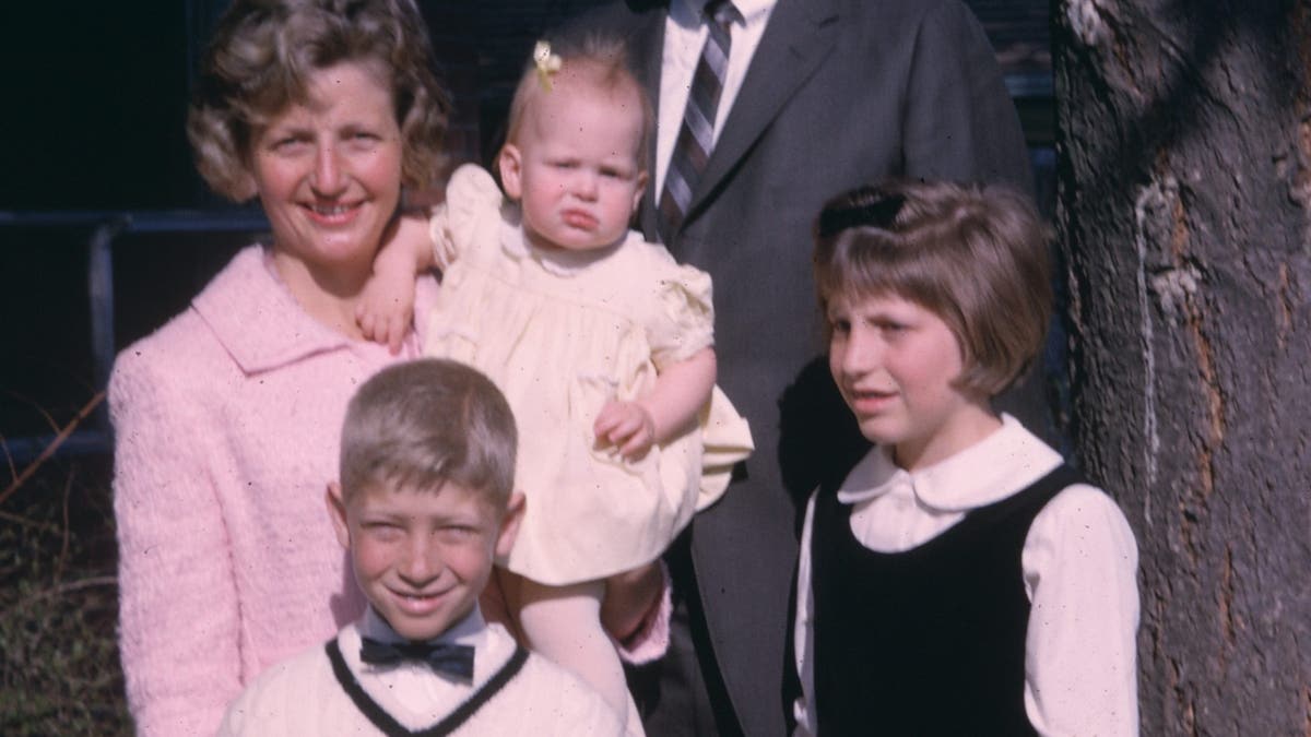 Gates family in 1965