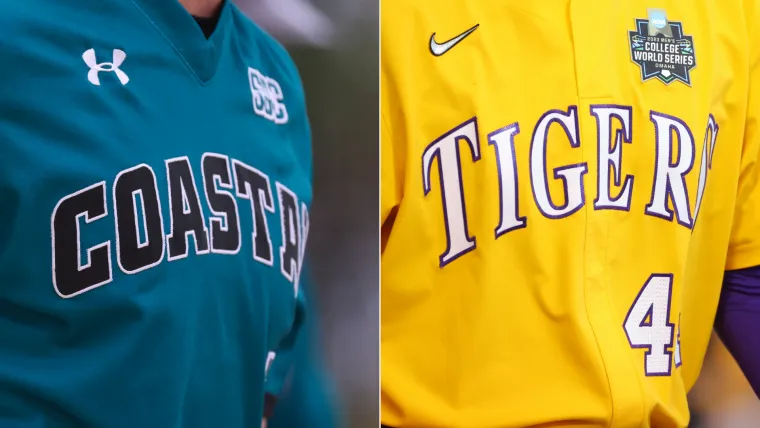 College World Series 2025 live score: LSU vs. Coastal Carolina baseball updates, results, highlights from Game 1