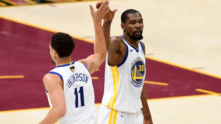 Former Warriors star Kevin Durant responds to wild 'locker room fistfights' accusation