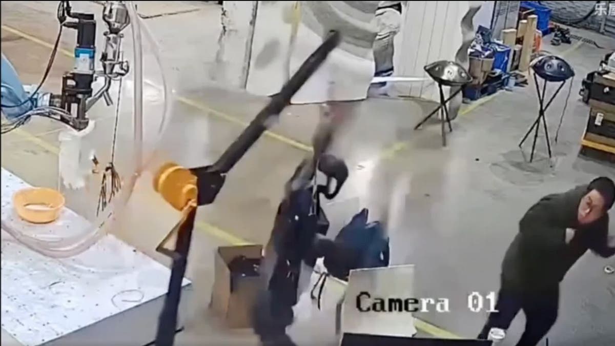 Humanoid robot malfunctions, sparks viral panic