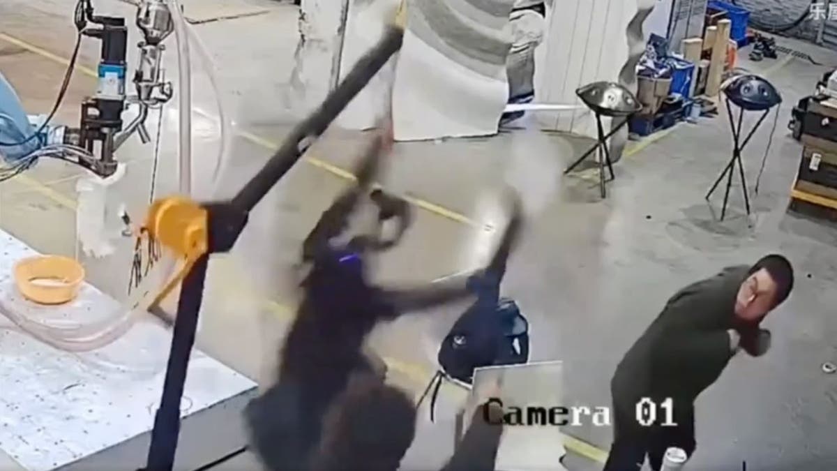 Humanoid robot malfunctions, sparks viral panic