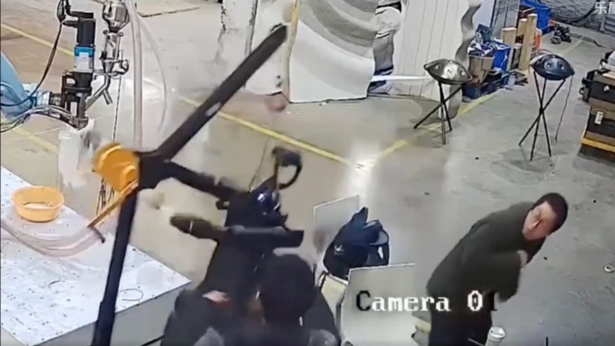 Humanoid robot malfunctions, sparks viral panic