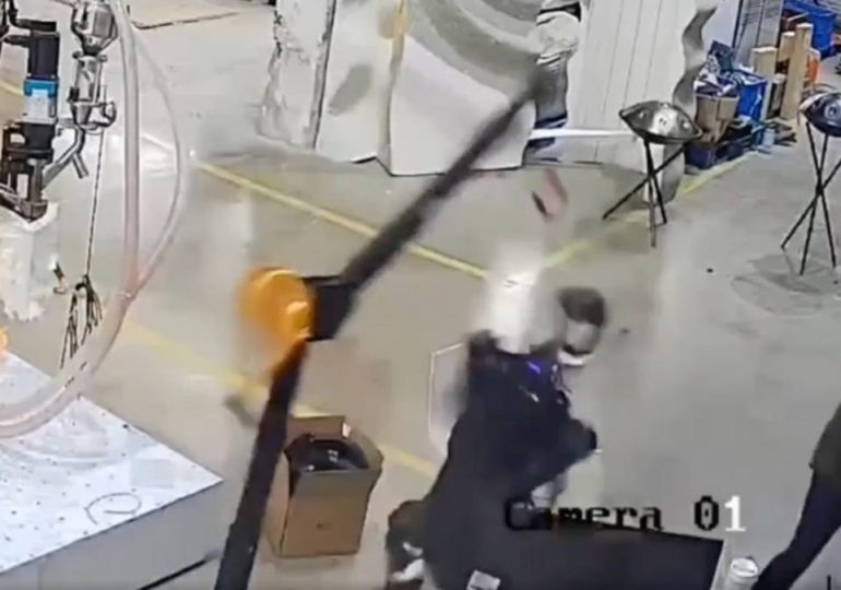 Humanoid robot malfunctions, sparks viral panic