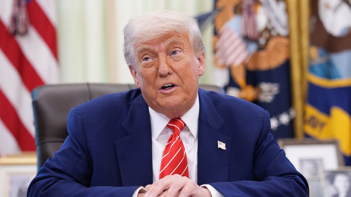 Donald Trump closeup shot