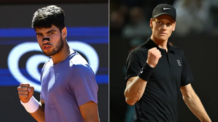 Jannik Sinner vs. Carlos Alcaraz live score, results, highlights: World No. 1 takes two-set lead in French Open final