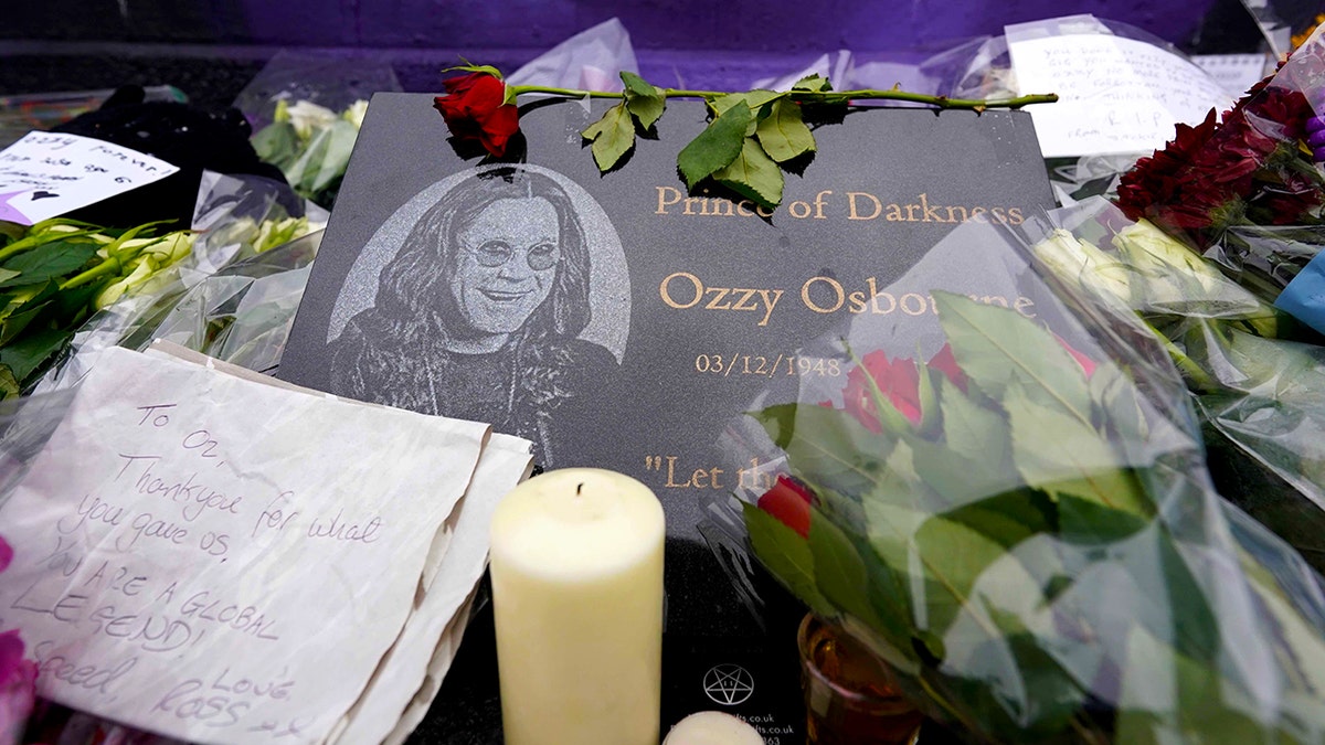 ozzy osbourne memorial in birmingham