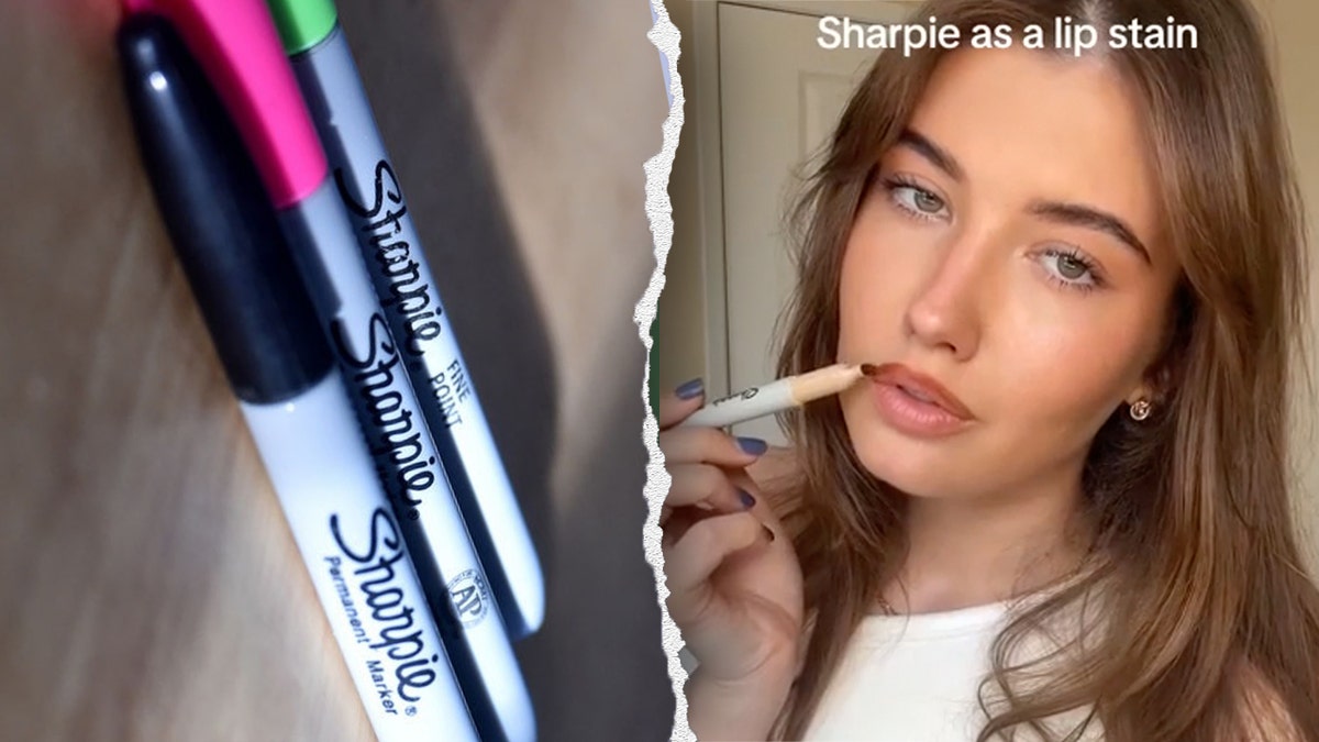 Sharpie lip liner