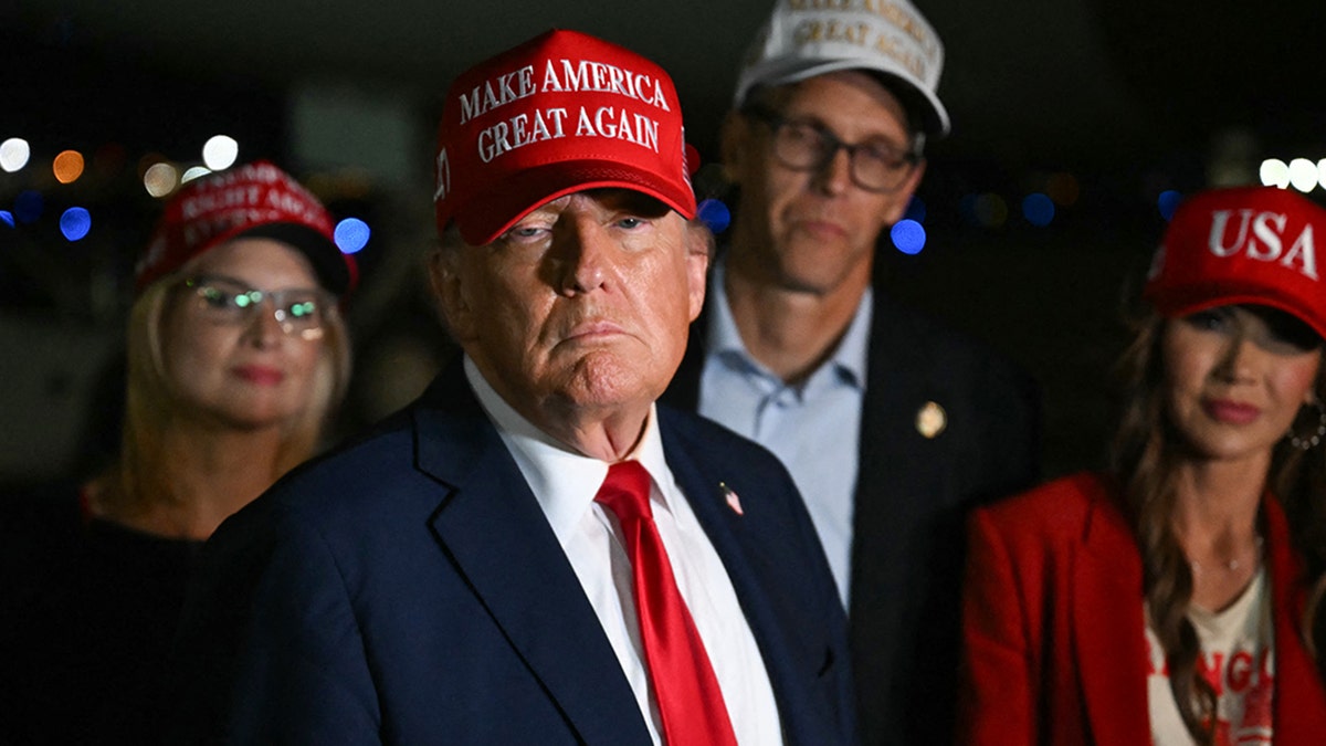 President Trump taking questions