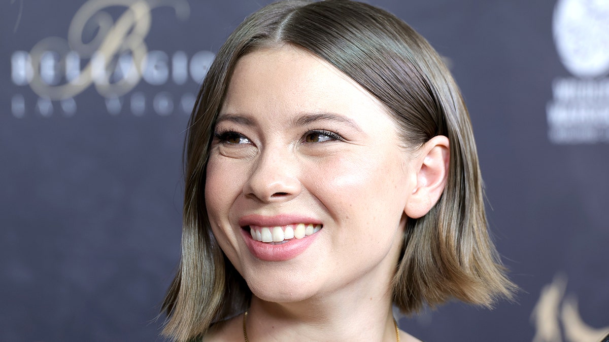 Bindi Irwin attends the Steve Irwin gala to support the Wildlife Warriors conservationist organization at Bellagio Resort & Casino on May 11, 2024 in Las Vegas, Nevada.
