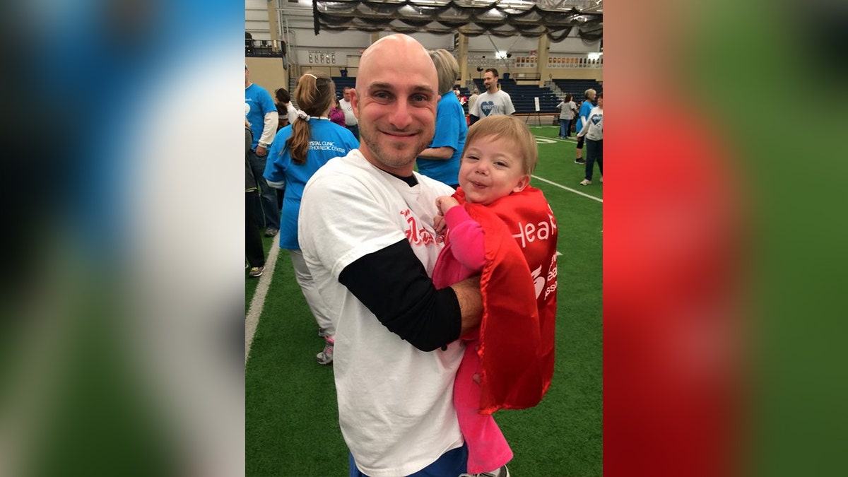 Sean with daughter Ava Cooper.