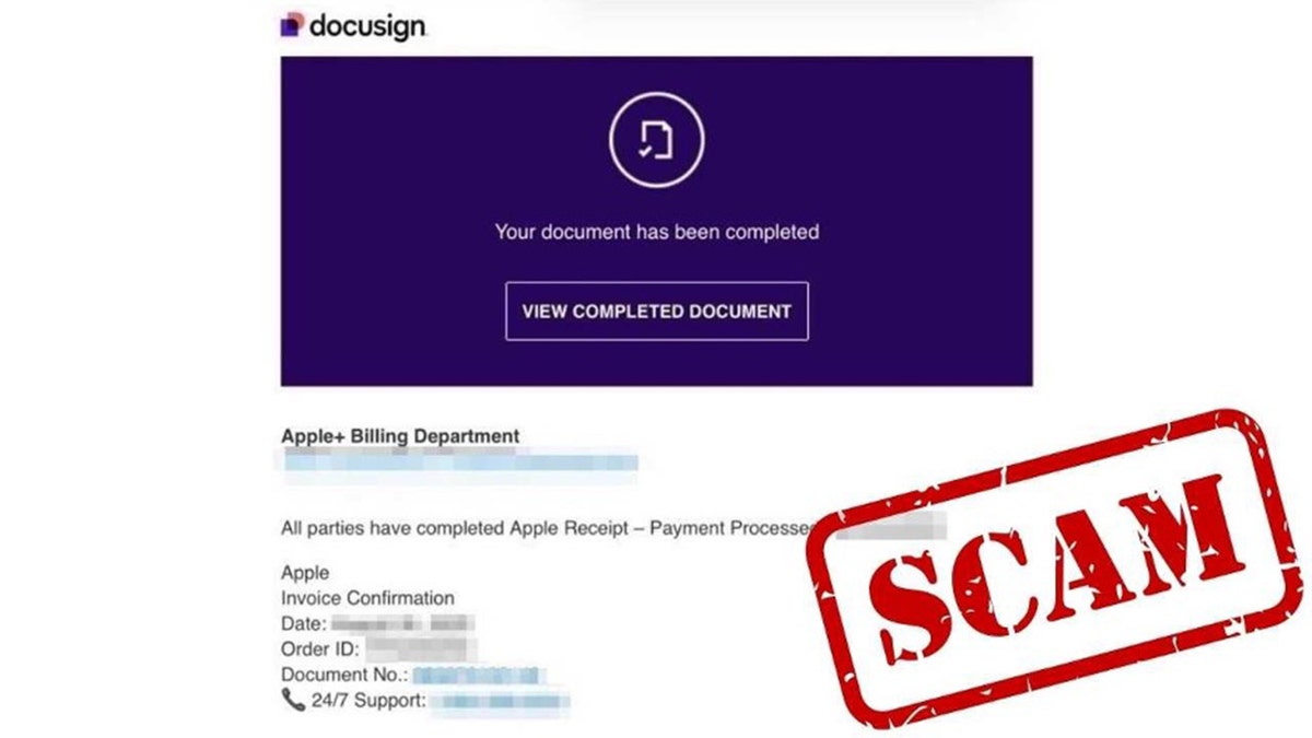 DocuSign screenshot.