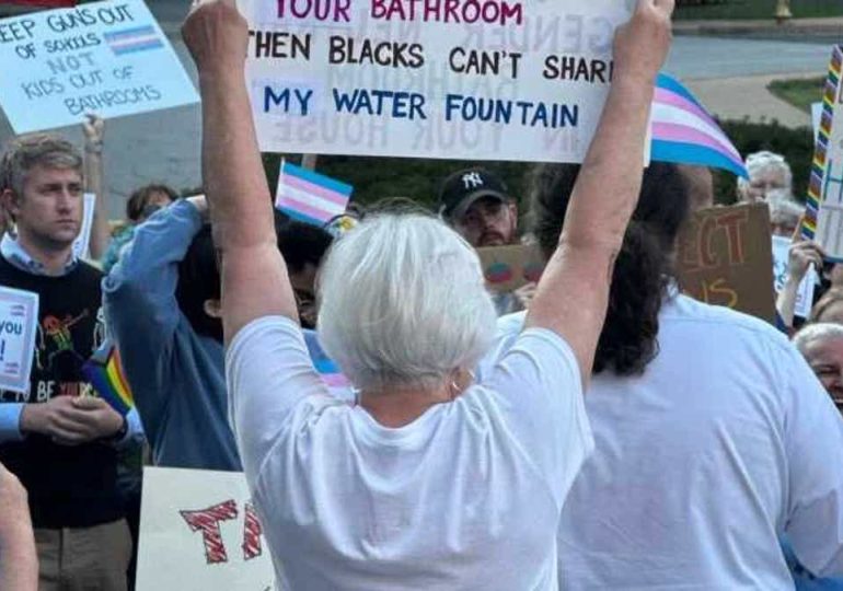 Virginia leaders condemn racist sign aimed at Lt. Gov. Winsome Earle-Sears over bathroom policy