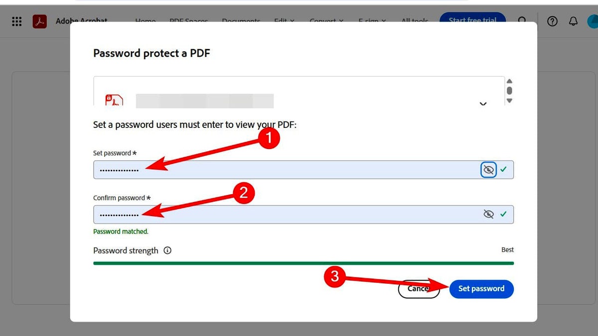 A step-by-step guide shows how to save a file as a PDF.
