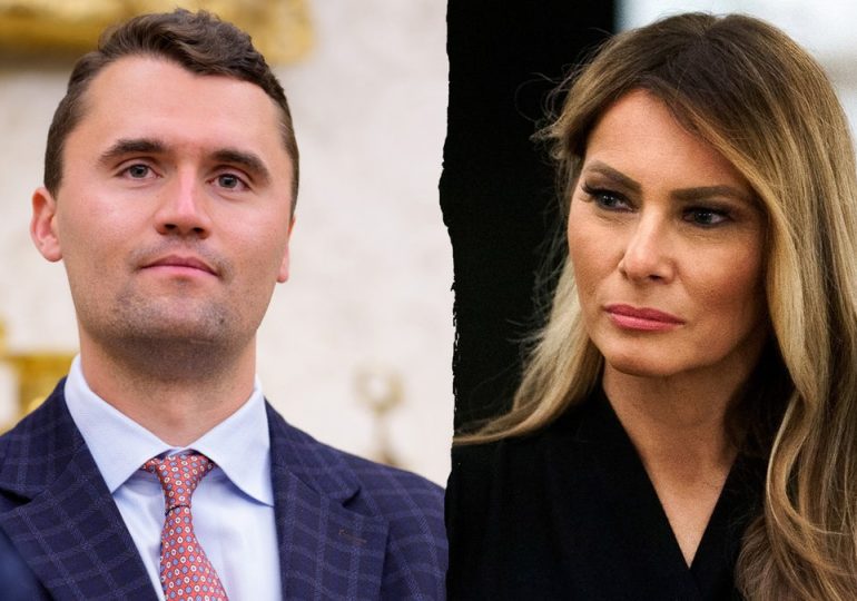 Melania Trump pays tribute to Charlie Kirk and the family he leaves behind