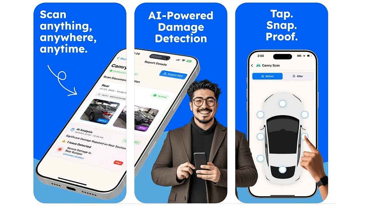 App store layout of Proofr app