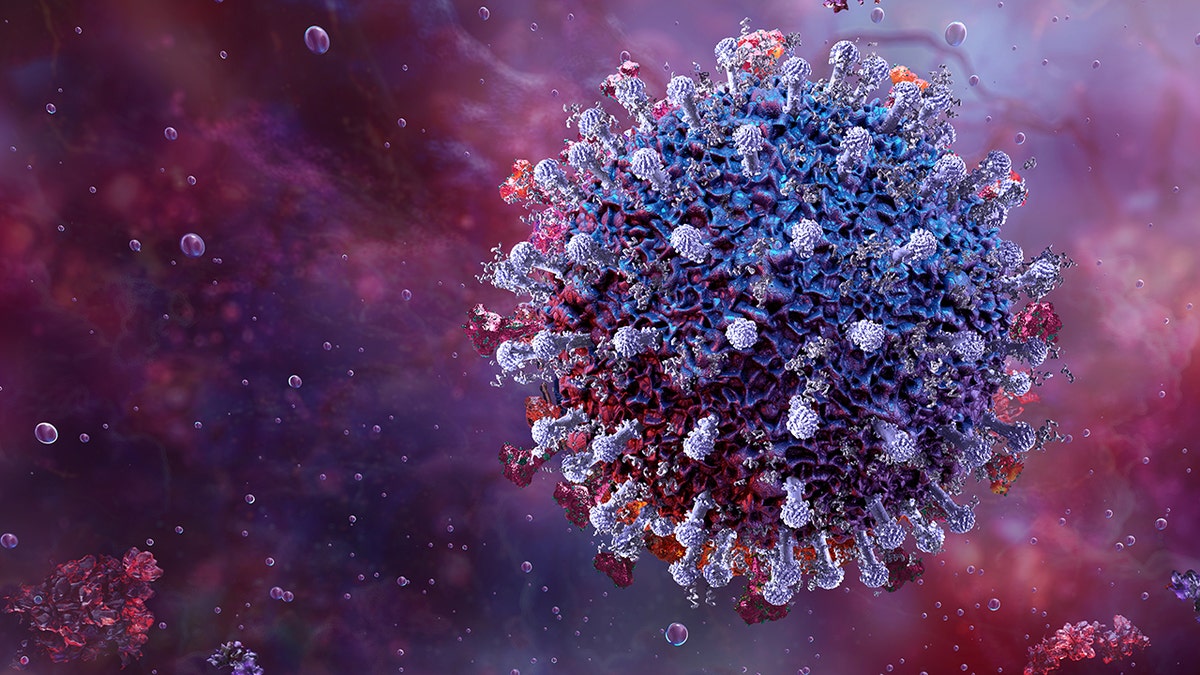 covid-19 Stratus variant illustration