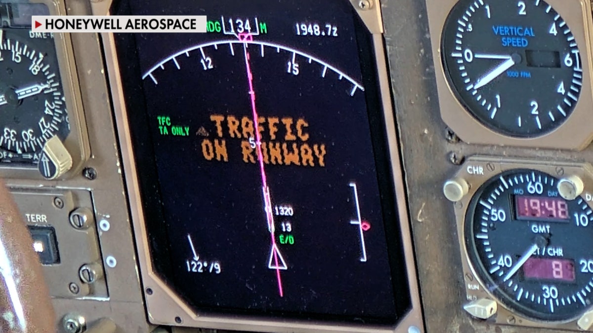 SURF-A system warning