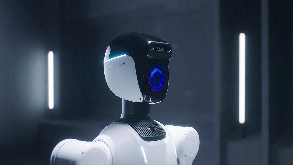 Closeup of a Quanta X2 robot