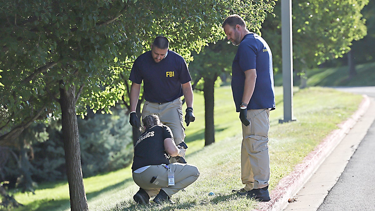 FBI searching for evidence in connection to the murder of Charlie Kirk.