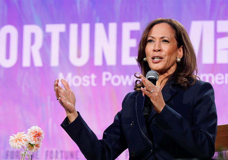 Kamala Harris says Biden made 'big mistake' by not inviting Musk to EV event in 2021
