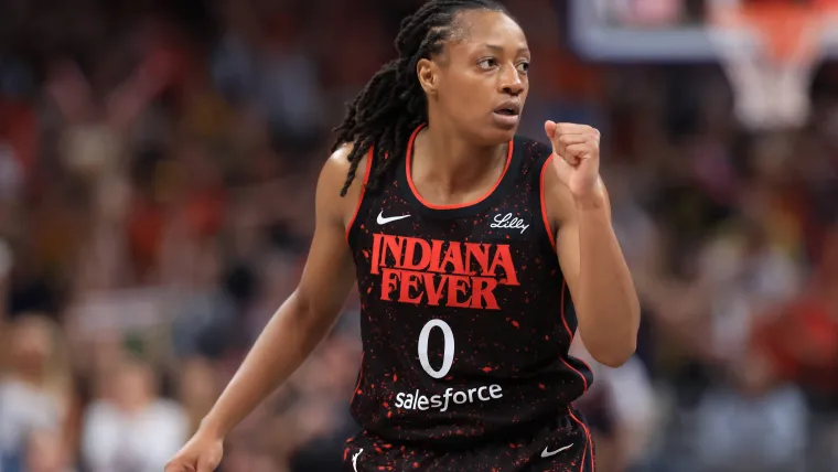 Kelsey Mitchell injury update: Latest news after Fever star helped off vs. Aces