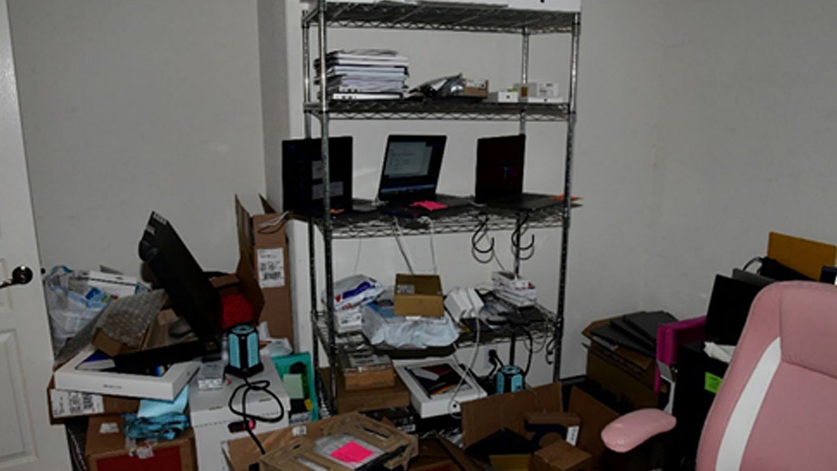 Christina Chapman DOJ scene photo