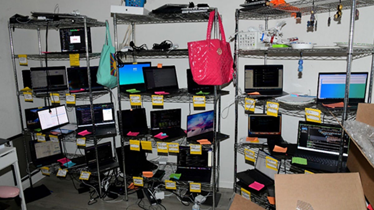 Christina Chapman DOJ scene photo