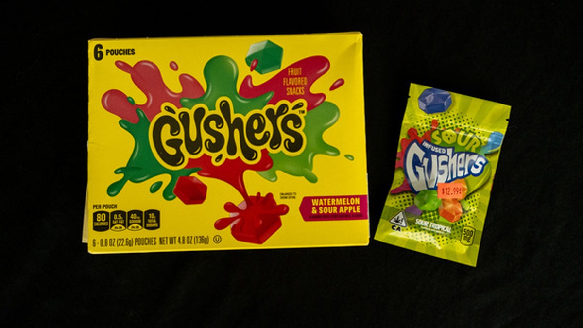 THC gusher gummies
