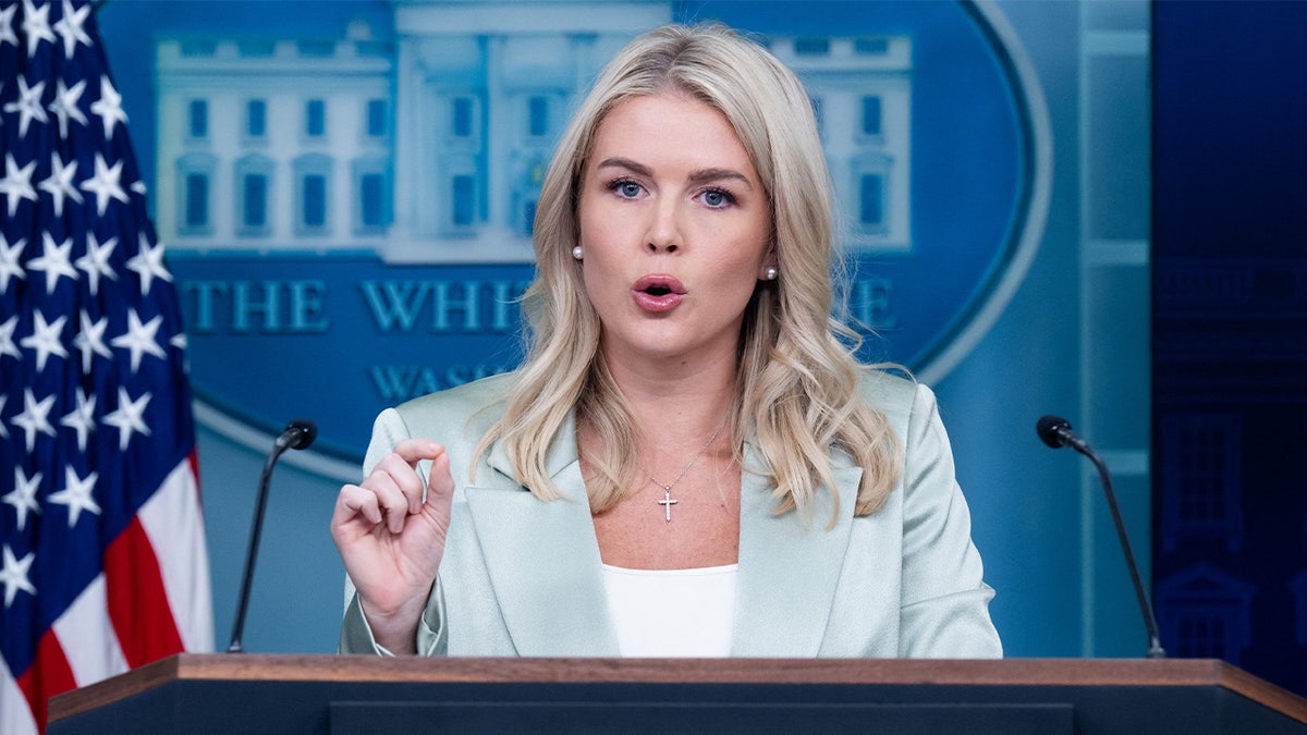 White House Press Secretary Karoline Leavitt