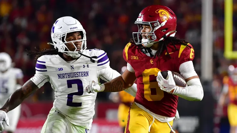 Makai Lemon has career night for No. 20 USC in 38-17 win over Northwestern