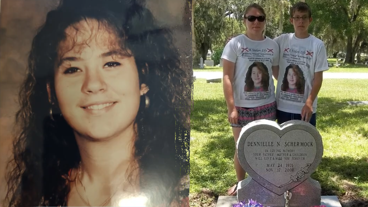 Nikki Schermock and her children Brieanna and Brandon Schermock