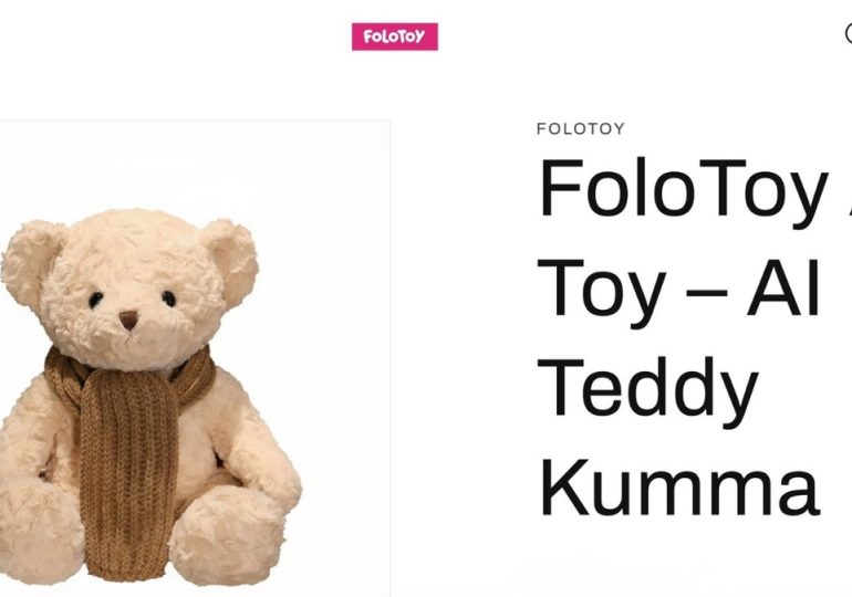 Company restores AI teddy bear sales after safety scare
